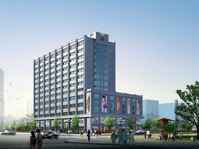 高层现代风格酒店方案设计 DWG图纸与效果图资源全解析